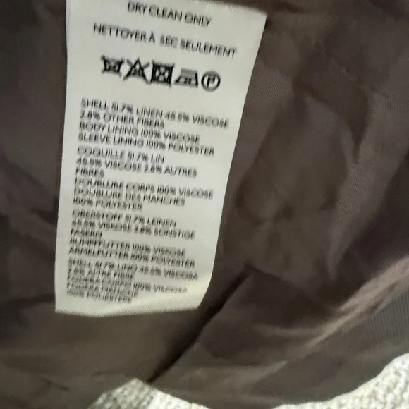 Anthropologie Maeve linen Blazer - Picture 5 of 5